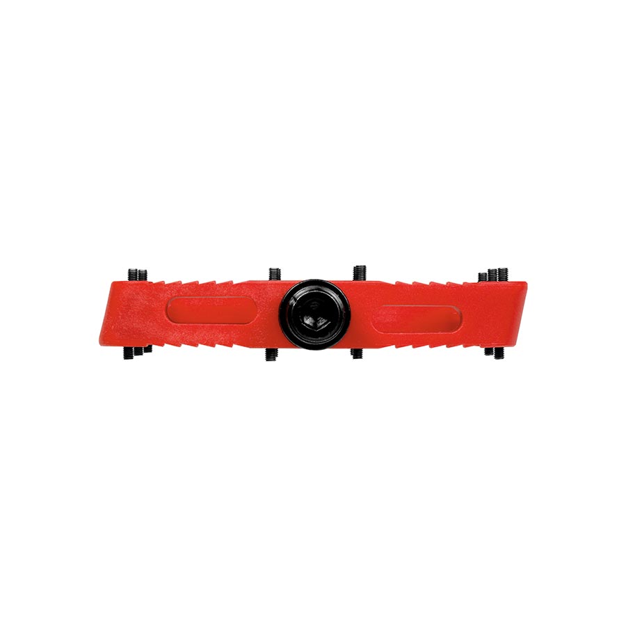 SDG Components, Comp, Platform Pedals, Body: Composite, Spindle: Cr-Mo, 9/16'', Red, Pair
