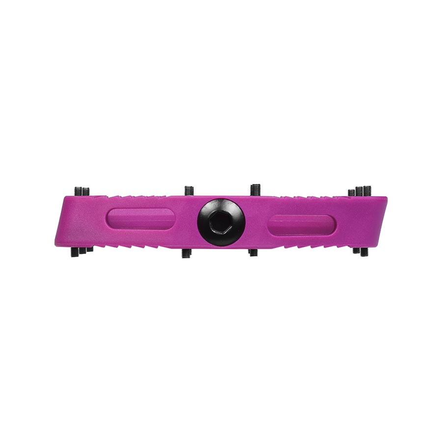 SDG Components, Comp, Platform Pedals, Body: Composite, Spindle: Cr-Mo, 9/16'', Red, Pair