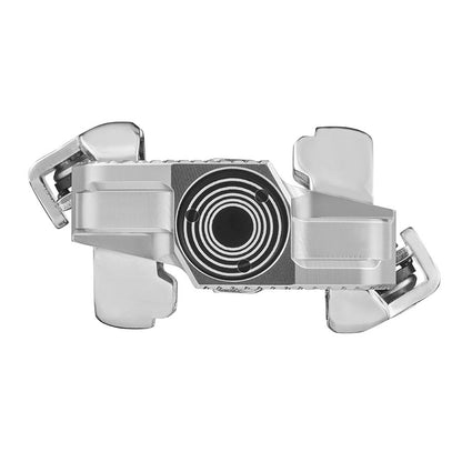 Look, X-Track Power Dual, Pedals, Body: Aluminum, Spindle: Cr-Mo, 9/16'', Silver, Pair