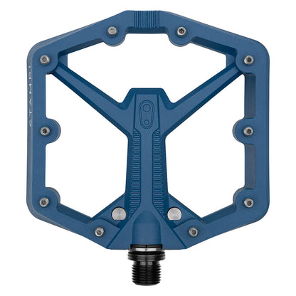 crankbrothers, STAMP 1, Platform Pedals, Body: Composite, Spindle: Cr-Mo, 9/16'', Black, Pair, Large