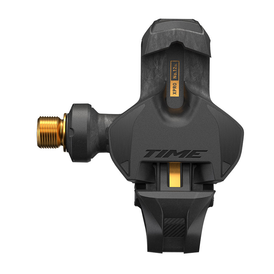 TIME, XPRO 12SL C1 51mm, Pedals, Body: Carbon, Spindle: Titanium, 9/16'', Carbon Gold, Pair