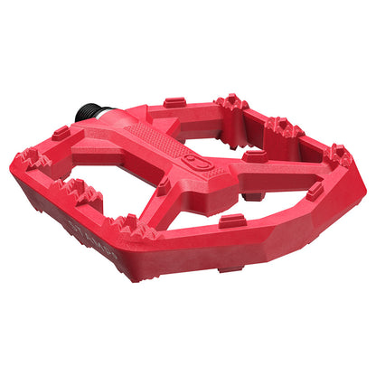 crankbrothers, STAMP 0, Platform Pedals, Body: Composite, Spindle: Cr-Mo/Steel, 9/16'', Black, Large, Pair