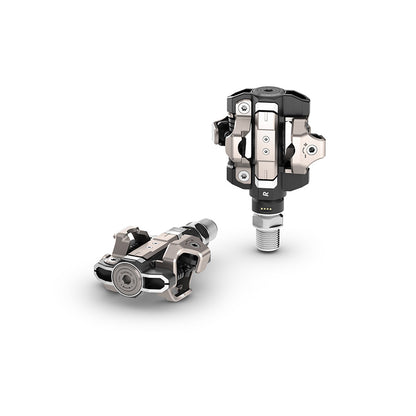 Garmin, Rally XC-110, Pedals, Body: Carbon, Spindle: Stainless Steel, Black, Single Sided