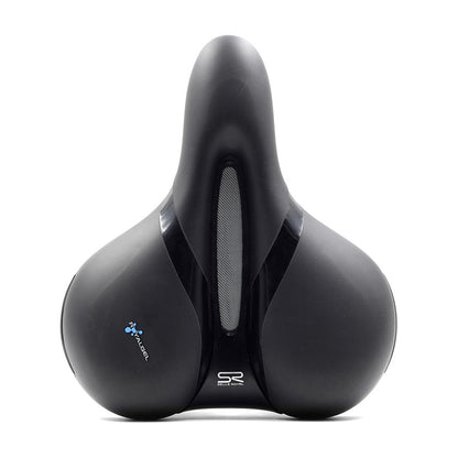 Selle Royal, Respiro Relaxed, Saddle, 256 x 227mm, Unisex, 771g, Black