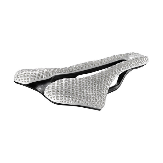Selle Italia, SLR 3D, Boost, Superflow, Saddle, 248 x 145mm, Men, 129g, White
