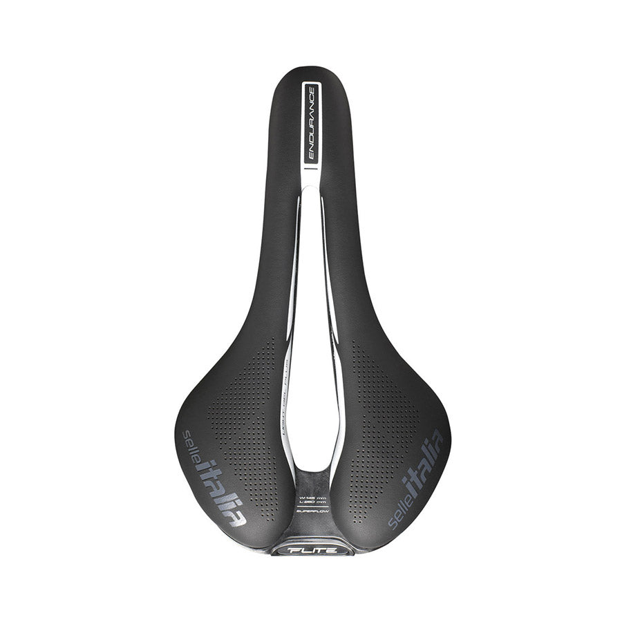 Selle Italia, Flite Boost Endurance Ti 316, Superflow, Saddle, 250 x 135mm, Men, 228g, Black