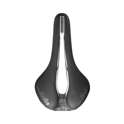 Selle Italia, Flite Boost Endurance Ti 316, Superflow, Saddle, 250 x 135mm, Men, 228g, Black