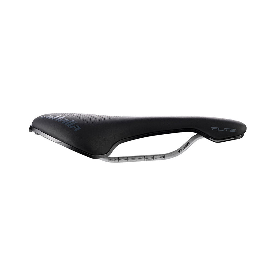 Selle Italia, Flite Boost Endurance Ti 316, Superflow, Saddle, 250 x 135mm, Men, 228g, Black