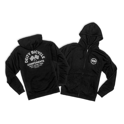 Deity, Flagship, Hoody, Noir, XXL