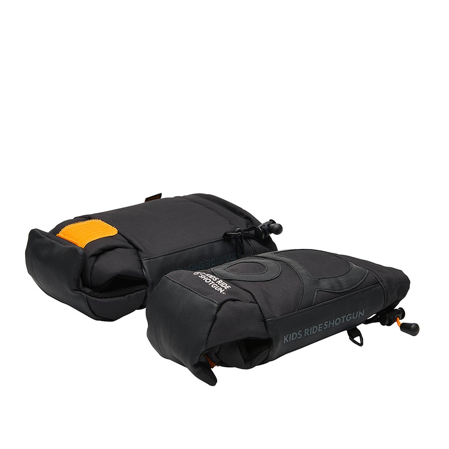 Kids Ride Shotgun, Pogies, Black, Pair