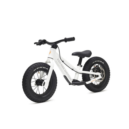 Kids Ride Shotgun, Dirt Hero, Push Bike, 12'', White