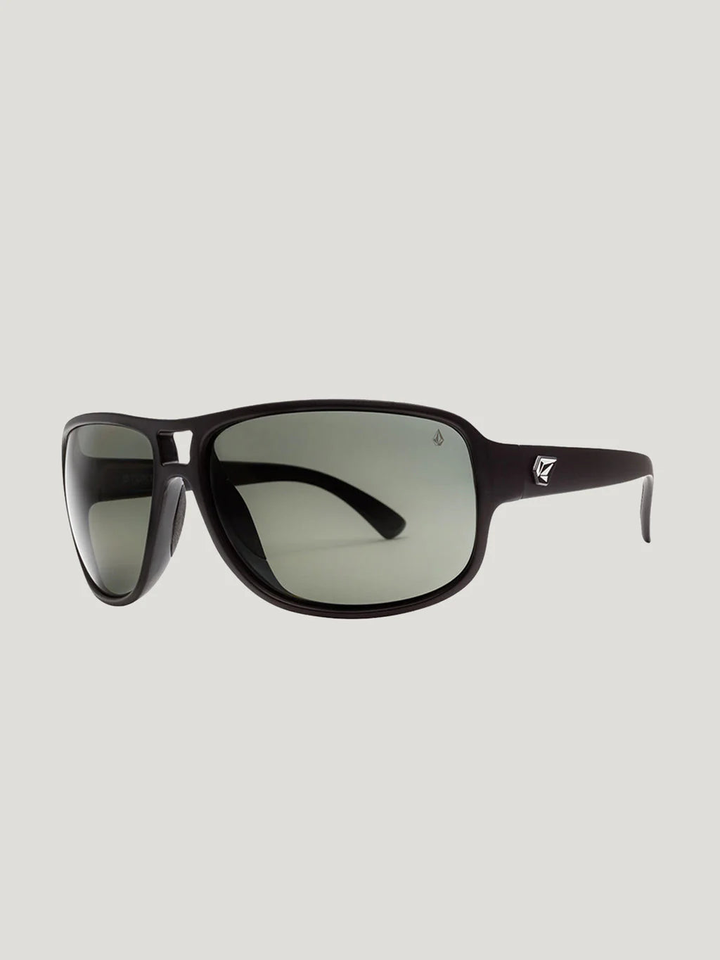 Volcom Stoke Sunglasses Matte Black/Gray Polar