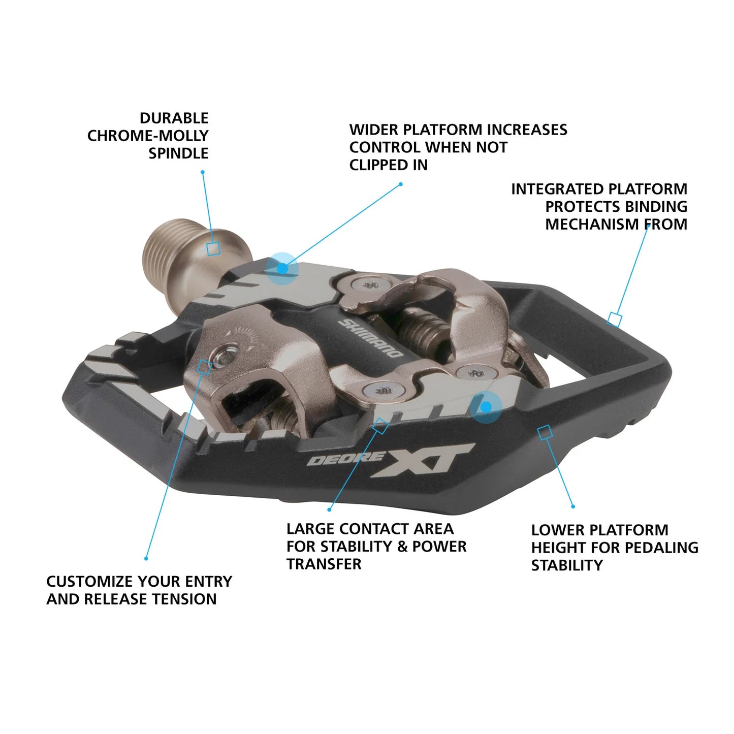 Shimano Deore XT Trail Pedal PD-M8120